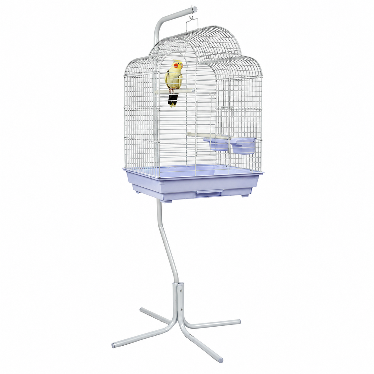 1875 - Brasilia White Cage (Box of 2)