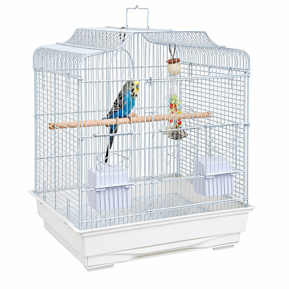 4912 - Costa Rica White Cage (Box of 4)