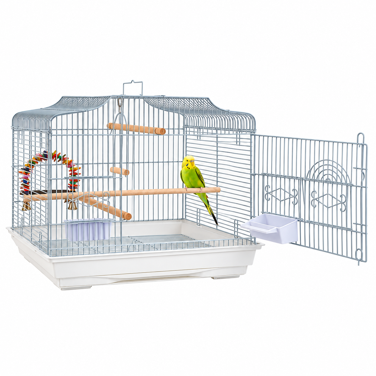 4921 - Puerto Rica White Cage (Box of 4)