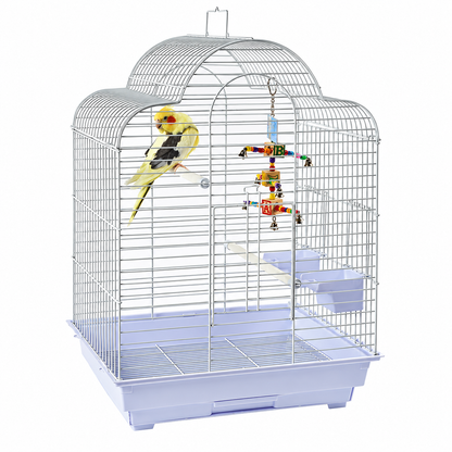 1875 - Brasilia White Cage (Box of 2)