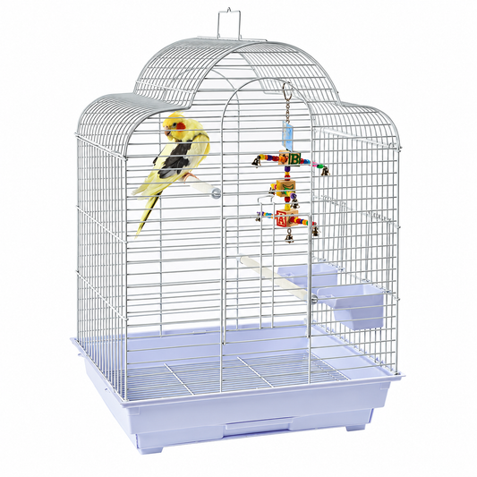 1875 - Brasilia White Cage (Box of 2)
