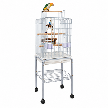 1701 - Santa Monica White Cage (Box of 2)